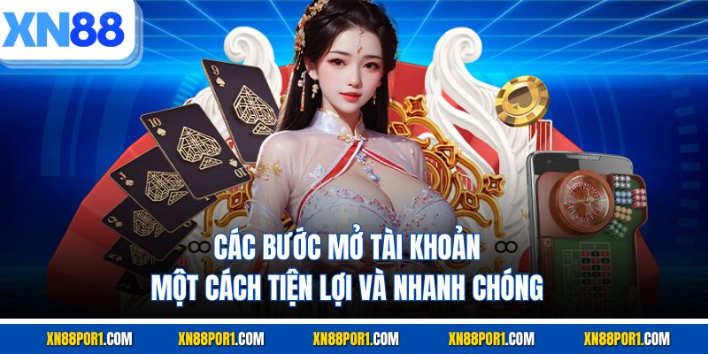 Các bước mở tài khoản một cách tiện lợi và nhanh chóng